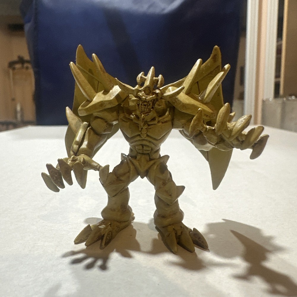 1996 Yugioh 2″ Obelisk the Tormentor Bone Arena Mini Figure Mattel