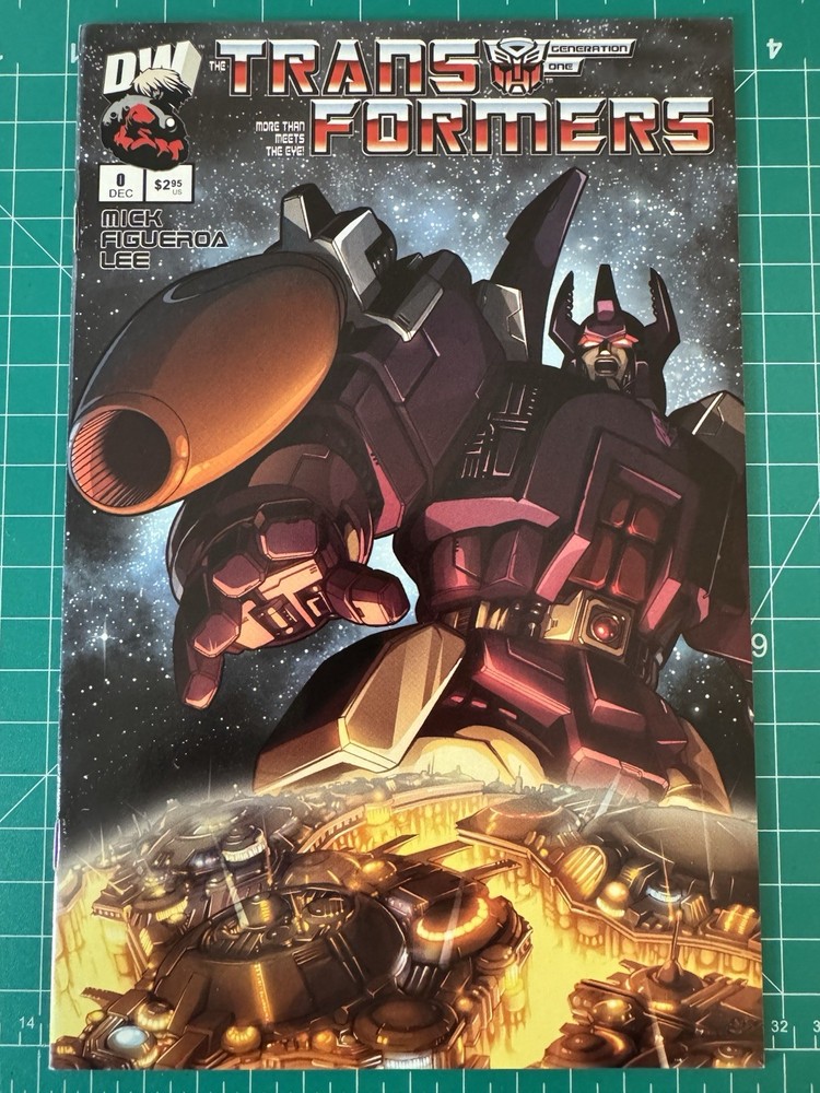Transformers Generation One #0 1:25 Dreamwave Comics 2003 Rare Hard To Find!!