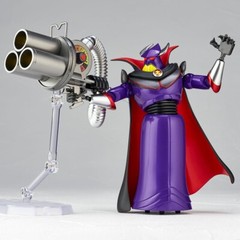 Kaiyodo Revoltech Zurg (Toy Story) PVC & ABS Painted Action Figure NEW