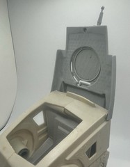 Vintage Star Wars Kenner AT-ST Scout Walker Canopy Hatch & Gun Repro Part 1981