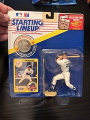 Kenner Starting Lineup Don Mattingly MLB 1991 Edition Figure w/ Coin, Card, Bat