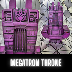 TRANSFORMERS MEGATRON THRONE With Led Light, Legend Scale, Fits Romulus Figure