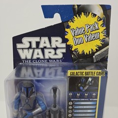 Star Wars The Clone Wars Mandalorian Warrior CW29 Action Figure Hasbro 2010 New