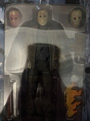 NECA Reel Toys Freddy vs Jason Jason Voorhees Figure w/ Machete Masks Teddy