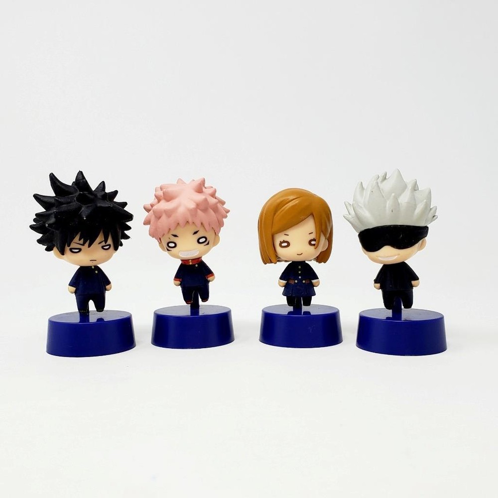 JUJUTSU KAISEN Nitotan Figure Collection Vol 1 : Complete Set of 4 Figures [a18]