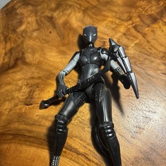Fortnite LYNX 6 Inch Action Figure Victory Royale w Weapon Free Shipping
