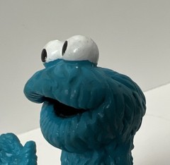 Sesame Street PVC Figures 1980s Cookie Monster Bert Applause 5.5″ Lot