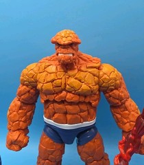 Marvel Legends Retro Fantastic Four Lot Of 4 Human Torch Thing Invisible Woman