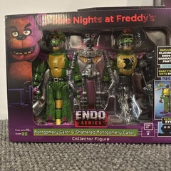 Five Nights at Freddy’s FNAF Endo Series Wave 3 COMPLETE SET Of 4 Montgomery+++