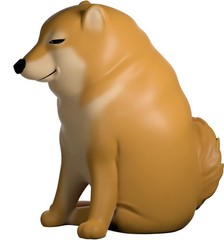 Cheems Doge Figure, 3.5″ Inch Figure, Internet Famous Doge Cheems Meme Collec…