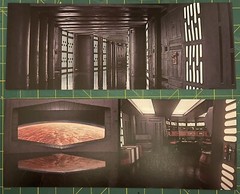 STAR WARS VINTAGE DEATH STAR PLAYSET REPLACEMENT PANELS Realistic Movie Images