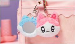 Kakao Friends Golgolz Collaborate Stuffed Plush Doll Keyring Make-up Pouch Bag