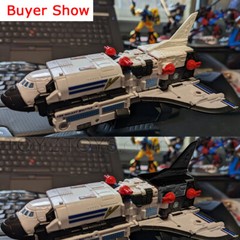 Tail Wing Fort Weapon Upgrade kit For Leader Victory Universe Galaxy Shuttle