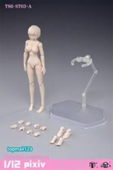 US 86TOYS 1/12 T86-ST Flexible 6″ Female Joint Action Figure Doll Body With Head