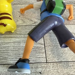 Pokémon Battle Feature Figure Deluxe Action Ash And Pikachu EUC