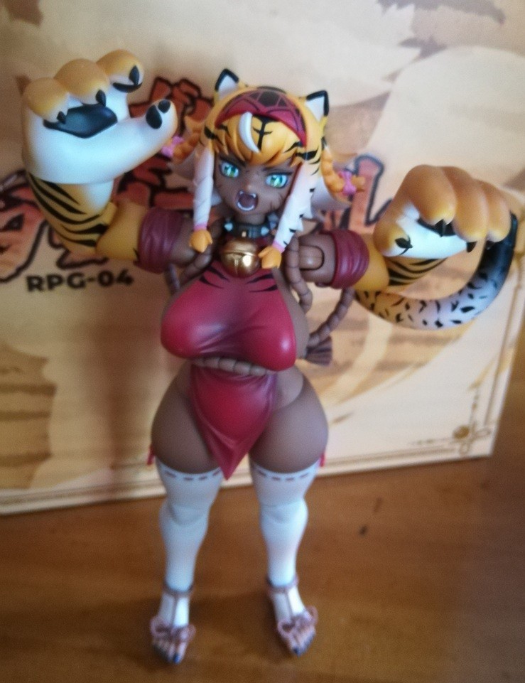Tiger Girl Gal Garu Snail Shell Studio 1/12 RPG-04 Anime Action Figure