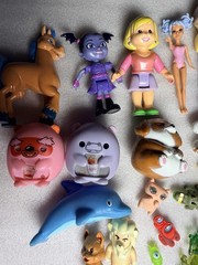 Various 45+ Toy Figurines As Shown Animals Dolls
