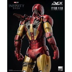 Threezero Marvel Infinity Saga Iron Man Mark 6 Battle Damaged DLX Action Figure