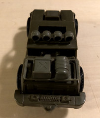 Unbranded Military Jeep Toy Looks Like GI Joe Vamp Cheetah NOT GI Joe Size/Scale
