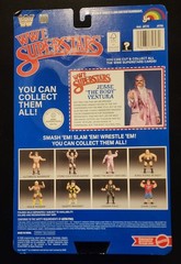 MATTEL LJN WWE SUPERSTARS JESSE THE BODY VENTURA SERIES 2 BLUE CARD