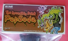 realXhead COLA POPSODA sofubi vinyl kaiju figure 2007 japan SEALED realhead coke