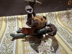 Teenage Mutant Ninja Turtles Casey Jones Cockroach Terminator Figure LOT