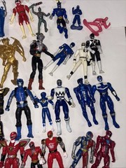 Huge Enormous Lot Bandai Power Rangers Action Figures 1990’s 2000’s Movie Loose