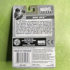 Toy Biz Marvel Heroes Doc Ock Miniature Poseable Action Figure Green Silver