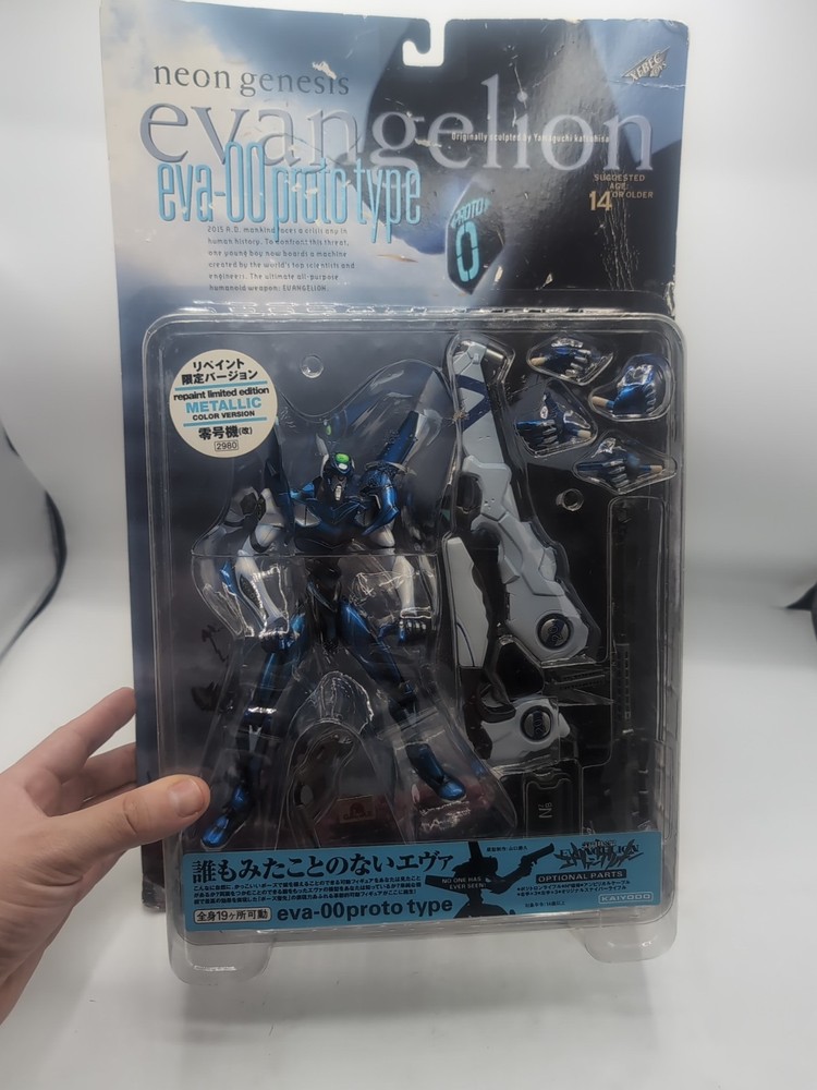 Neon Genesis Evangelion Eva 00 Prototype Metallic Blue Repaint Brand New