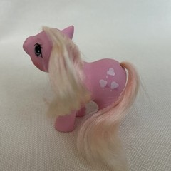 Vintage My Little Pony Hasbro G1-1984 Pink and White Ice Cream Cones
