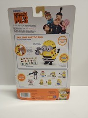 Despicable Me Tattoo Jailtime Phil Deluxe Deadstock Poseable Figure NIP