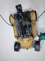 Tan AWE Striker 25th Anniversary G.I. Joe With Kitbash Driver