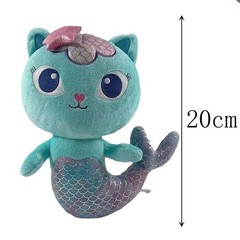 25CM/10″ Gabby’s Dollhouse Pandy Paws Plush Toy Stufed Gift Toy Free Import Cute