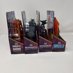 MonsterVerse Monarch Legacy Of Monsters Ion Dragon, Godzilla, Vark, Scyllla
