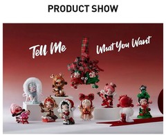 POP MART x Skullpanda Tell Me What You Want Series Figure Sealed Bag in Open Box