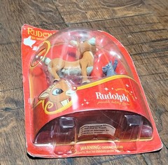 2008 Rudolph The Red Nosed Reindeer Raccoon Playing Mantis Figure New In Package
