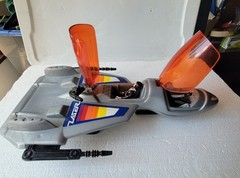 Vintage 1980s Laser Force Vehicle Lot Space Plane & Assault Vehicle Land Cruiser