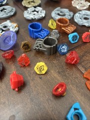 beyblade assorted lot some rare launchers metal plastic