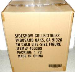 SIDESHOW STAR WARS GROGU MANDALORIAN SHIPPER SEALED 1:1 LIFE SIZE STATUE CHILD