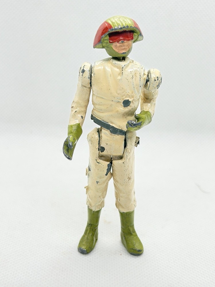 Vintage Star Wars Cloud Car Pilot Bootleg Brazil Model Trem Rare Not Glasslite
