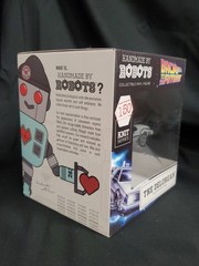 Handmade by Robots The Delorean Full Size Vinyl Figure Back To The Future NEW