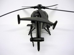 World Peacekeepers Combat Helicopter 1/18 Scale Black Action Figure Vehicle
