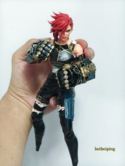 1/8 League of Legends Vi 21cm Action Figure Model Painted Resin Model Handmade