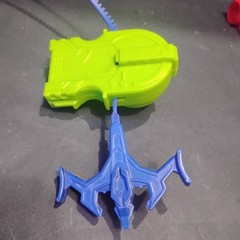 Beyblade L-Drago Destructor Gold & Red Launchers lot