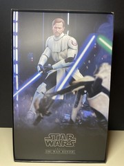 Hot Toys Star Wars Obi-Wan Kenobi The Clone Wars TMS095 *Near Mint Condition