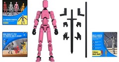 Customizable 6-Inch 3D Printed Titan 13 Action Figure – Fully Movable & Unique