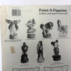 Vintage Gremlins Gizmo Paint a Figurine Figure 1984 Hasbro *NEW SEALED *READ