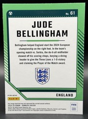 Panini Donruss Optic 2024-25 No. 61 Jude Bellingham Silver Prizm