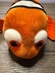 Disney Store Pixar Marlin Orange Fish Finding Nemo 18″ Plush Stuffed Animal