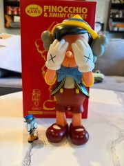 For Room Decor Kaws PINOCCHIO & Jimmy Cricket With Box